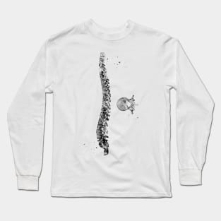 Spine with vertebra Long Sleeve T-Shirt